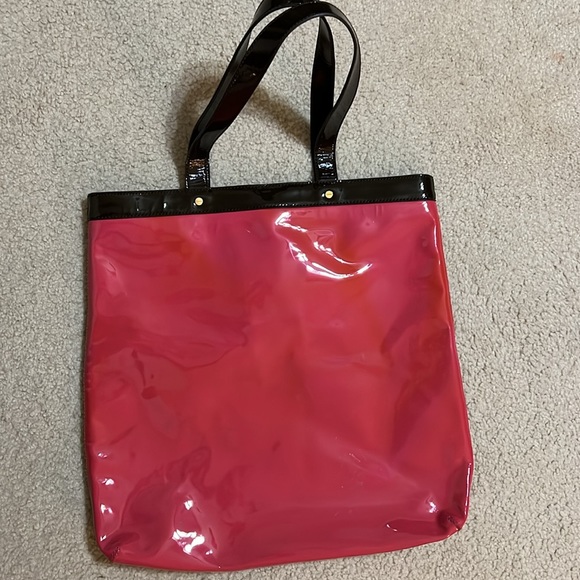 Tory Burch vintage large logo vinyl bag - Picture 4 of 8